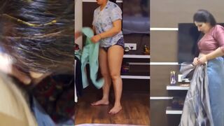 Beautiful milf changing clothes recorded sucking dick full naked