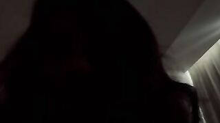 Riding on bf dick in hotel