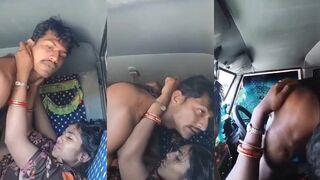 Stormy fuck with bhabhi in car