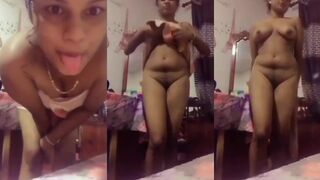 Cute Indian girl full nude teasing and dropping towel