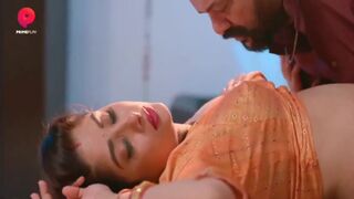 Busty hot actress Kaira Shehgal threesome sex with horny guys