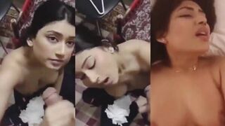 Hot Mumbai girl handjob & saying "bas karo bas" during hard fuck