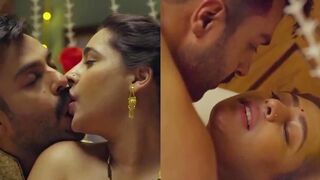 Seductive actress Shiny Dixit sensual first night sex scene