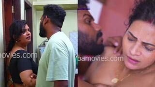 Sexy Tamil velaikari tempts her man for sex web series