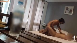 Bf secretly records cheating girlfriend fucking resort staff