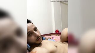 Hot Punjabi bhabhi boobs sucked by bf & giving blowjob on live