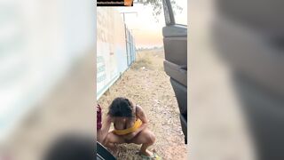 Andhra pornstar Resmi highway pissing video