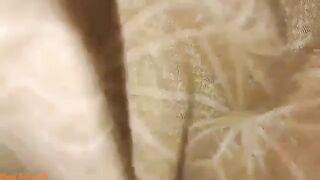 Shy Kathmandu wife sucking dick and fucking under blanket