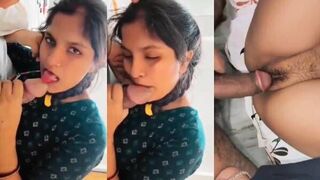 Young Karachi girl sucking bf's dick head & pussy fucking in hotel