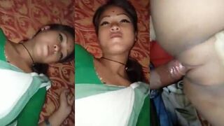 Beautiful Guwahati girl Ashima shaved pussy fucking by bf mms