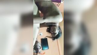 Newlywed desi girl hot cowgirl sex & feeding boobs to husband